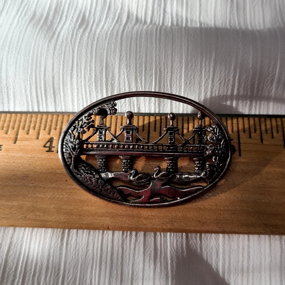 DeMatteo Vintage Sterling Silver Brooch